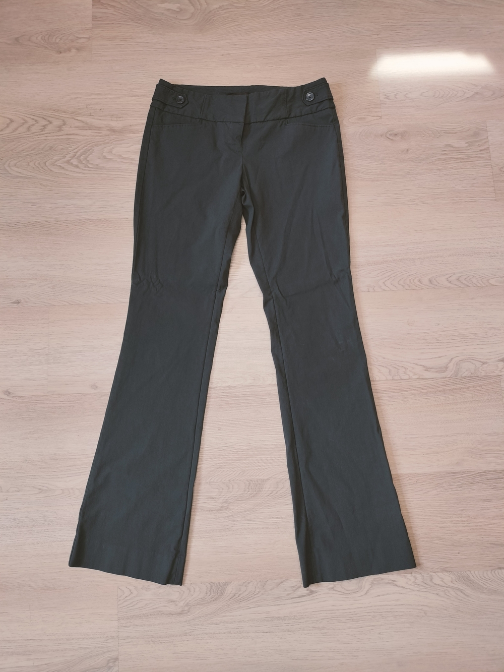 The Limited Black Boot-Cut Work Pants
